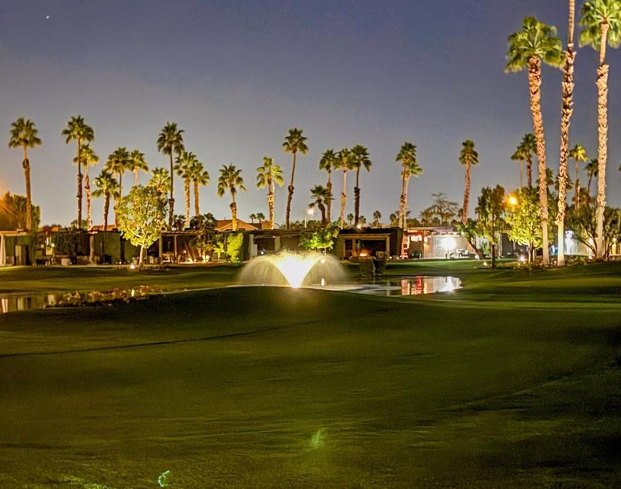 Outdoor Resort Indio is a Class A Motorcoach resort. This is an RV lot. A serene pergola lot with stunning golf course views, this prime property offers the perfect blend of convenience and luxury RV living, just steps from the clubhouse, resort amenities, and the second putting green. Designed for both entertaining and relaxation, the lot features a spacious outdoor kitchen with a built-in bar, equipped with a BBQ, dishwasher, refrigerator, sink, hot water, and an InSinkErator for added convenience. Enjoy breathtaking views in both directions while unwinding in the quiet, outdoor living space, perfectly furnished with brand-new Somerset furniture featuring Sunbrella fabrics.This furnished lot includes mid-lot hookups and offers potential extra property behind the hedge and to the side. All appliances are in excellent working order, making this an effortless move-in-ready opportunity. Whether you're entertaining guests at the bar, enjoying a sunset view, or stepping onto the putting green for a quick round, this luxury lot delivers the ultimate resort experience.