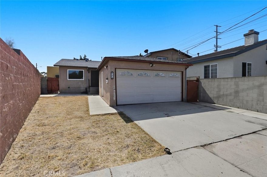 TWO UNITS! Opportunity knocks in the Holy Trinity area of San Pedro — a property with two detached single-family homes on one lot, ready for its next chapter! The front home spans approximately 1,155 SF with three bedrooms and two bathrooms, offering new dual panel windows, a primary ensuite, spacious kitchen, comfortable layout, and plenty of room to reimagine. Behind it sits a 360 SF detached home with one bedroom and one bathroom — perfect for extended family, a home office, or future rental income. Both homes need renovation, but there are many paths to maximize their potential. Whether you’re a flipper looking for your next project, an investor seeking income potential, an owner-occupier wanting flexibility — perhaps to house hack or create an in-law quarters — this property checks all the right boxes. There is also a 160 SF detached storage structure in the back, ideal for additional storage, workshop space, rental income, or even the potential for conversion into an ADU (buyer to verify with the city). Located in the desired Holy Trinity neighborhood, this property is conveniently located near restaurants, grocery stores, Leland Park, and is great for commuters with easy access to both the freeways and coastal South Bay cities. It is also just minutes from the upcoming fun times at the West Harbor development with restaurants, bars, shopping, and an amphitheater! This is a rare hybrid property, perfect for an owner to come make it their own, a flipper to renovate and resale, or an investor to hold and rent. Don’t miss the opportunity to own this exceptional property with two homes, multiple paths forward, and endless potential. Opportunity is knocking — this is your chance to create something special.