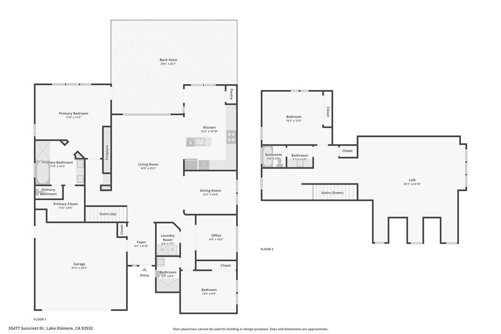 Photo of 35477 Suncrest Dr, Lake Elsinore, CA 92532 (MLS # SW25267109)