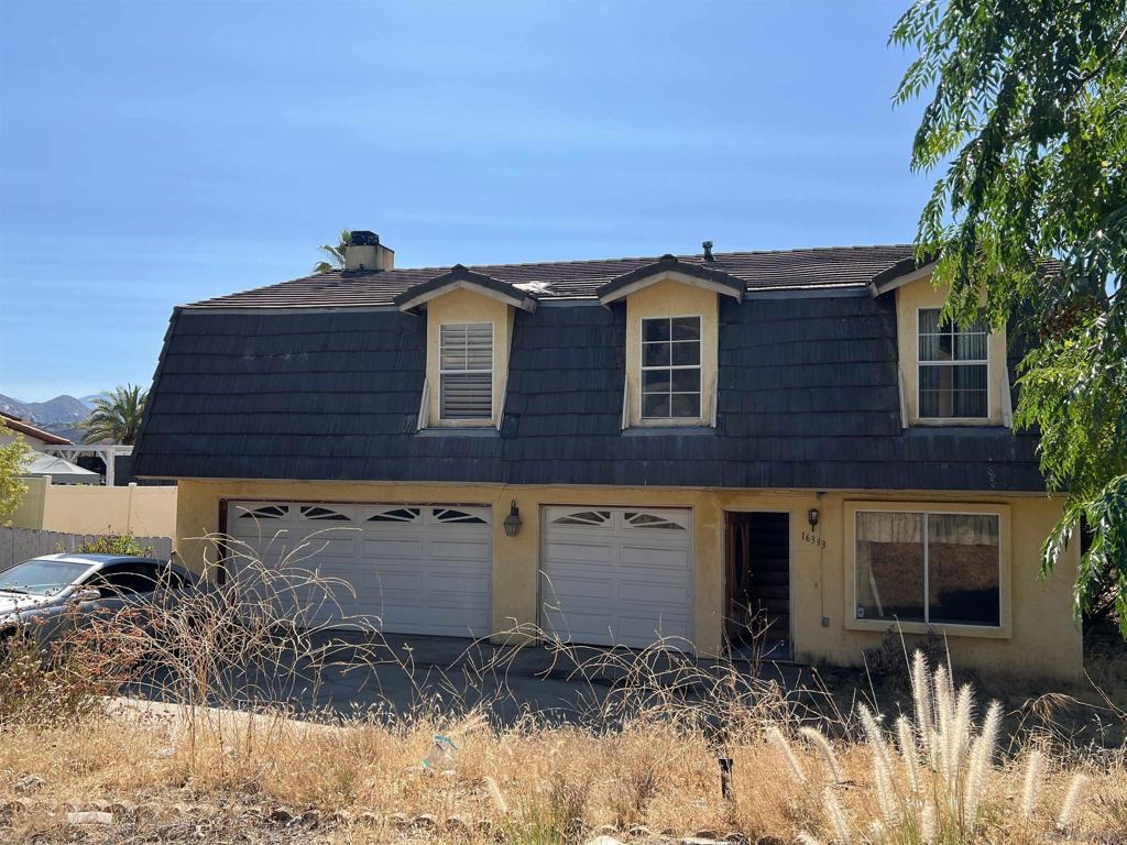 Investor opportunity in San Diego Country Estates! This single-story 4 bed, 2.5 bath home spans 2,412 sq. ft. on a spacious 0.45-acre lot. Needs major repair...roof leaks have caused interior ceiling damage, flooring is damaged, and the pool is empty and non-functional. Ideal for investors or cash buyers only; will not qualify for financing. Great layout, spacious bedrooms, and location offer strong upside potential once rehabbed. Priced to reflect current condition. Sold strictly as-is...bring your contractor and vision.