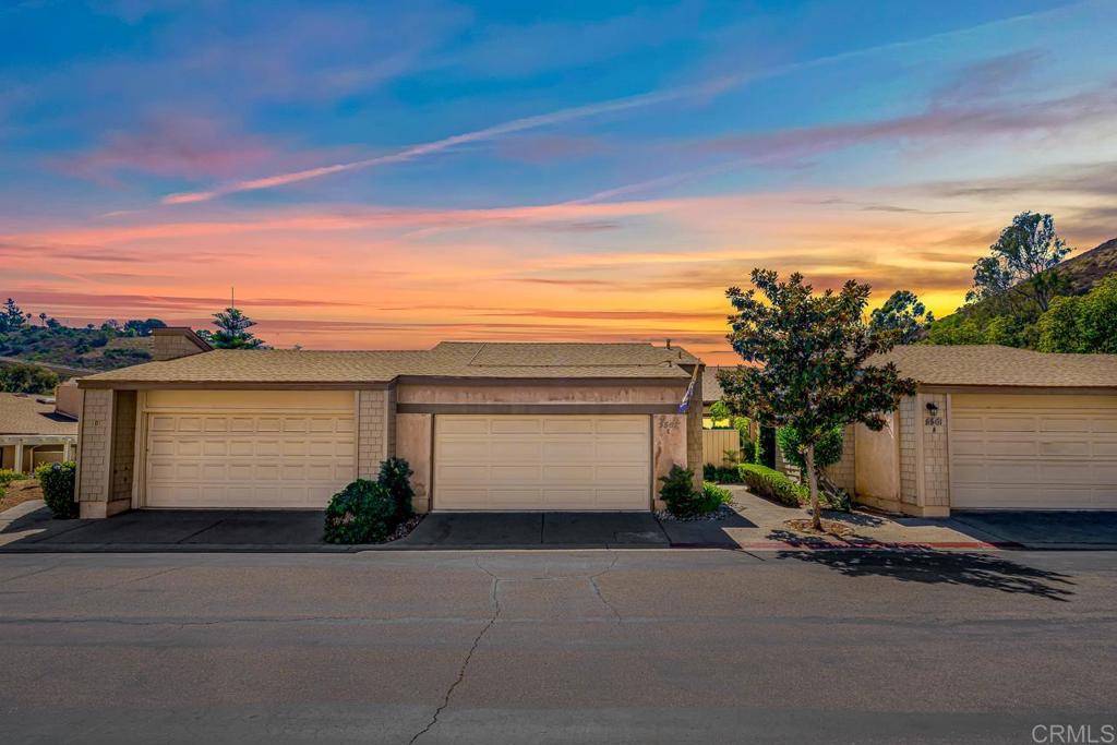 Tastefully updated single-story townhome in the sought-after Adobe Falls community. This light-filled, open-concept home features a stunning kitchen with crisp white cabinetry, Quartzite countertops, a farm-style sink, built-in beverage fridge, and an oversized double-door pantry for exceptional storage. Recent upgrades include Solar panels, wide-plank flooring, stainless steel appliances, remodeled bathrooms, and more. Multiple outdoor living spaces invite relaxation — from the central atrium that fills the home with natural light to your own private backyard, perfect for entertaining or unwinding. Skylights enhance the airy feel, creating a bright and inviting atmosphere throughout. The attached, finished two-car garage offers epoxy flooring, abundant cabinetry, and even added attic storage. Ideally situated near major freeways, this home provides convenient access to shopping, dining, and all that San Diego has to offer. Move-in ready and thoughtfully redesigned, this is a rare opportunity to own a stylish, single-level home in a prime location.