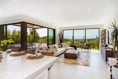 AVAILABLE 10/2 – OCCUPIED – DO NOT DISTURB OCCUPANTS. CONTACT AGENT FOR VIEWING INFO. Option to rent fully-furnished for $8,950/month for minimum 2-month lease period or unfurnished longer term lease for $7,500/month. Catalina Sunset Views. This 3 bedroom, 2.5 bath & 2-car garage detached home sits on the ridgeline in the 24-hour guard-gated community of The Reserve at Orchard Hills, which is within boundary for highly coveted Irvine Unified schools. Move in and enjoy beautiful sunsets and unobstructed views of Catalina Island. The owner recently completed an almost entire-home remodel inside and out, furnishing the home with fine selections from RH, Arhaus, Four Hands and other design houses. The backyard features RH and Frontgate furniture, a gas fire pit, water fountain and power louvered patio cover with overhead heat. Owner is willing to configure bedrooms 2 and 3 as either bedroom, home office or gym, and the kitchen is fully-equipped. The Reserve community is located in the serenity of Orchard Hills and adjacent natural space, including Rattlesnake Reservoir. It offers two resort quality pools (one heated year-around) with sunset ocean views. Whether you are new to the area, visiting for an extended period, between homes or looking for a temporary home during your own remodel, this is the nicest property on the market.