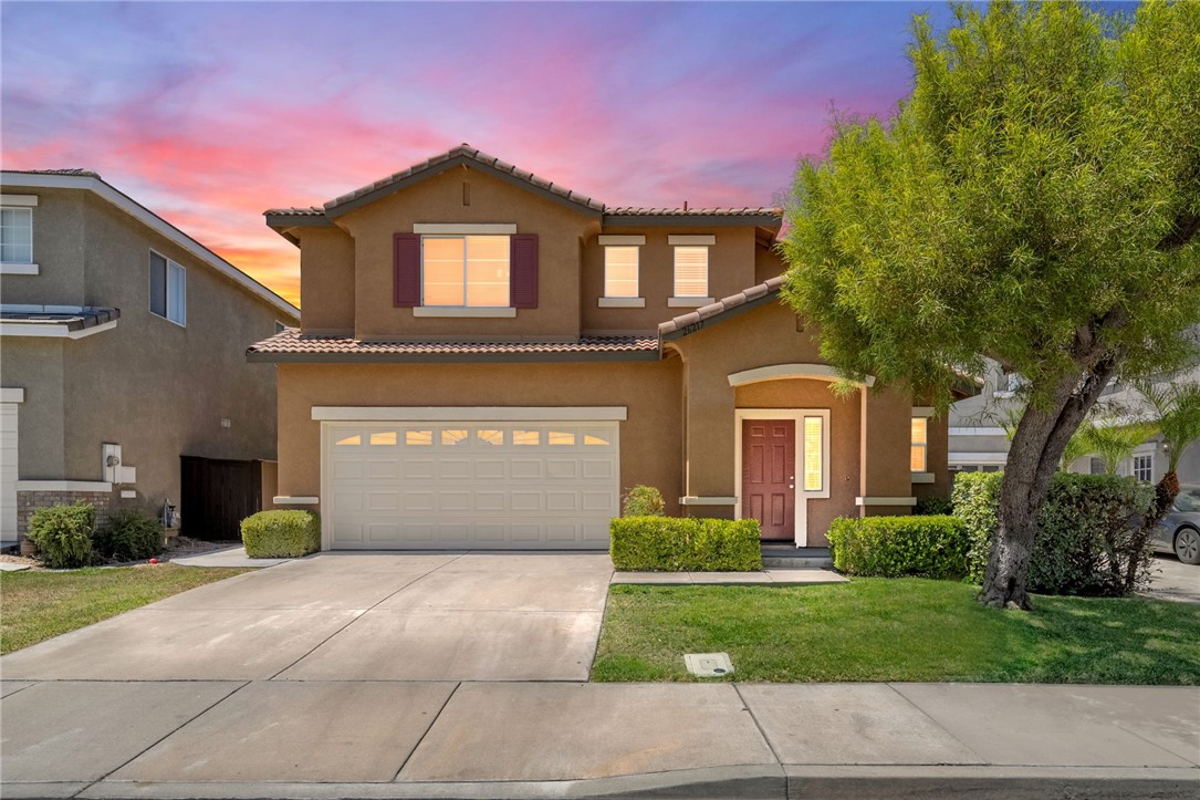 Welcome to Heritage Union Lane, located in the desirable Bungalows at Old School House gated community. This charming 3-bedroom, 3-bathroom home offers 1,773 sq ft of comfortable living space and is conveniently situated near the community playground. Upon entering, you'll find a versatile formal living room/flex space that can serve as a home office or play area. The home features stylish upgrades, including brand new LVP flooring throughout and fresh carpet in the bedrooms. Both the interior and exterior have been newly painted, giving the home a fresh and inviting feel. The updated kitchen boasts newer white cabinetry, granite countertops, and newer dishwasher and microwave, seamlessly flowing into the open-concept family room complete with a cozy fireplace. Upstairs, the spacious primary suite features an ensuite bathroom with a separate tub and shower, dual sinks, and a walk-in closet. Two additional bedrooms and a full bathroom provide ample space for family or guests. Enjoy the low-maintenance backyard, perfect for outdoor relaxation. The location is ideal, with access to award-winning schools, Promenade Mall, Temecula wineries, Old Town Temecula, and a variety of dining options nearby. Plus, you're just 5-10 minutes from the 215 and 15 freeways, ensuring easy access to all your needs. This gated community offers amenities including a pool, spa, and park. Some photos have been virtually staged to showcase the homes potential.