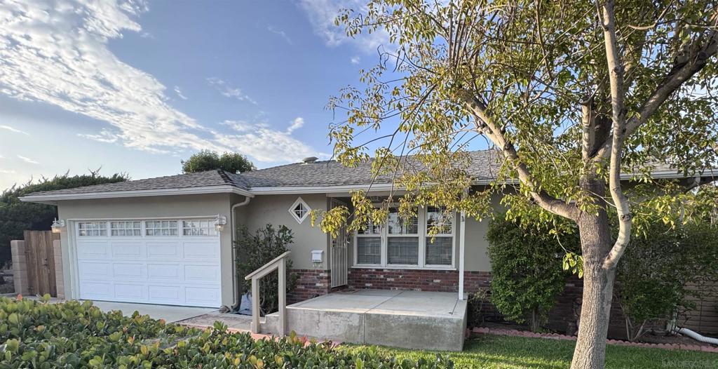 Charming and Solid Home in La Mesa with Income Potential Galore. The Backyard is a Sanctuary. Immaculate Hardwoods throughout. So Many upgrades: Tankless Water Heater, Electrical system Rewired, Recessed Lighting, Dual Pane Windows, Shutters, HVAC System. Interior Laundry Room. Mature Fruit trees -orange, lime, lemon, etc. Deluxe Trex Deck in Backyard off Dining Room through Beautiful French Doors. Concrete Pad w/ plumbing for Jacuzzi Tub. Entertainers Delight. Bring your ideas for the large kitchen - only project left for the new owner. Assessor Records show 3 bedroom/1.5 bath but owner made one of the bedrooms into a dining room. But don't worry another bedroom and bath is available in the 2 car garage which has been converted to a Studio/1 bath with a separate side entrance. But if you prefer to park your car in the garage, no worries its designed so you can also house 1 Car if not interested in living space. Also a large Shed in backyard has been used for family to stay in, although no bathroom. 1/2 Bath inside house is steps away. See photos. Lots of potential with this property. La Mesa/Helix School District. Close to Dining, Shopping, Schools, Parks, Freeway, Military Bases and 9 miles to Downtown. New Park planned on Waite Drive at Murray Hill Drive. Investors: House Was rented for $3000 month up until August 14th.