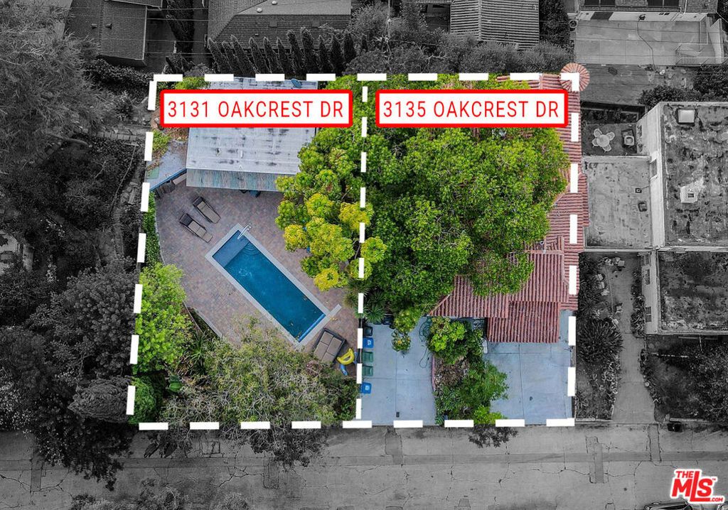 Photo of 3131 &amp; 3135 Oakcrest Drive, Los Angeles, CA 90068 (MLS # 25487539)