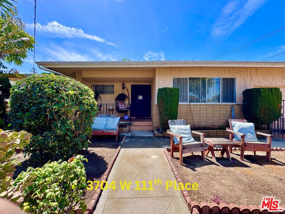 Welcome to this stunning, spacious and serene South Inglewood sanctuary! This 2,200 SF gem features 4 bedrooms and 2 full baths, all set in an open layout that's perfect for modern living. Enjoy the cozy charm of a decorative fireplace in the living room and the convenience of five separate AC wall units and ceiling fans that allow each room to stay comfortably cool without the cost of central AC. The home also boasts ample storage with beautiful built-ins and cabinetry. The backyard is an entertainer's dream with two patio areas; one open air and one covered created from a converted garage, perfect for relaxing and lounging. One small dog under 30 lbs is okay! Did we mention that WATER, ELECTRICITY, SEWER AND TRASH ARE INCLUDED IN THE RENT? Don't miss out on this exceptional home! Call for a private tour.