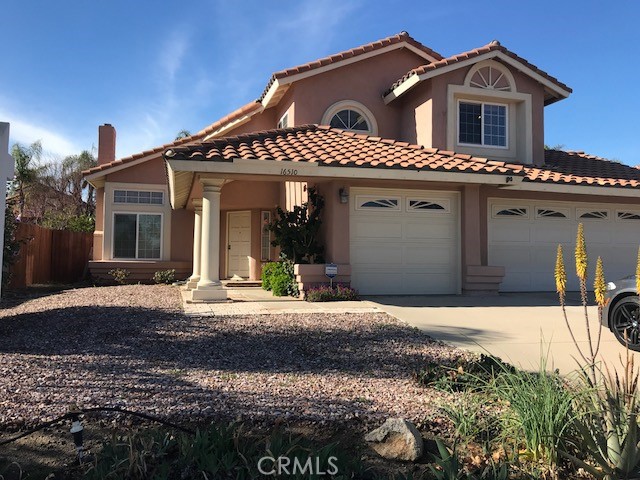 Beautiful Lake Elsinore Home! 3 bedrooms and 2.5 bathrooms. Open floor, fireplace in living room, vaulted ceilings, spacious master bedroom, and extra area with walk-in closet, 3 car garage, backyard comes landscaped with fruit trees, flower beds, and patio cover, central ac/heating, washer/dryer hookups,