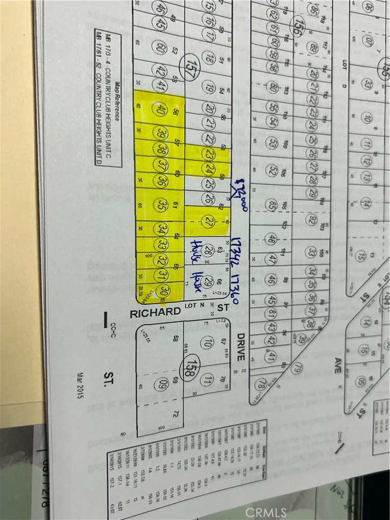 These are 14 flat lots zoned R2 are located in the Country Club Heights area facing Riverside Dr and 2 lots face Shrier Dr and on a paved street with water and power in the street. Great for a custom home, manufacture home or some duplex but buyers and buyer's agent to verify with the planning department. Great lots to build or to hold on for future investment. Buyer and Buyers agent to verify ALL building requirements with the planning department.