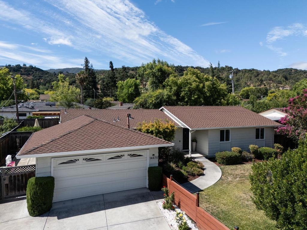 Top Features of this Beautiful Home: - Single-level home, significantly updated in 2021 w/permits - 4 bedrooms | 2.5 bathrooms - Open-concept kitchen/living/dining layout - Quartzite countertops & large eat-in island - Gas cooktop with hood & stainless steel appliances - Shaker-style cabinets with gold hardware - Walk-in pantry & built-in microwave over oven - LED recessed lighting & wood flooring throughout - Plantation shutters & separate laundry room - Entertainers backyard - Owned solar system & tankless water heater - EV charger & attached 2-car garage - Optional Belwood of Los Gatos Cabana membership - Near top-rated schools, parks & shopping