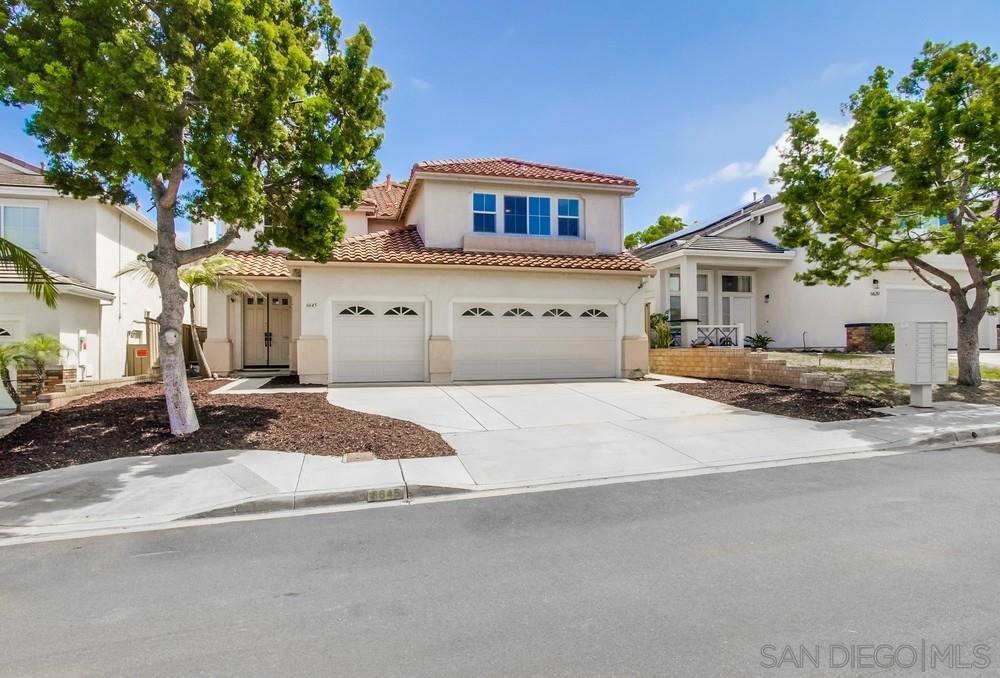 Tired of searching for your dream home? Come and visit this beautiful Sorrento Valley house. This house features 4 bedrooms and an office. One of bedrooms is downstairs with a full bathroom. Open floor plan with high ceiling, spacious kitchen with granite counter top. Hard surface floor through out. Back yard has a slope that you can grow favorite plants. No neighbor behind for great privacy.