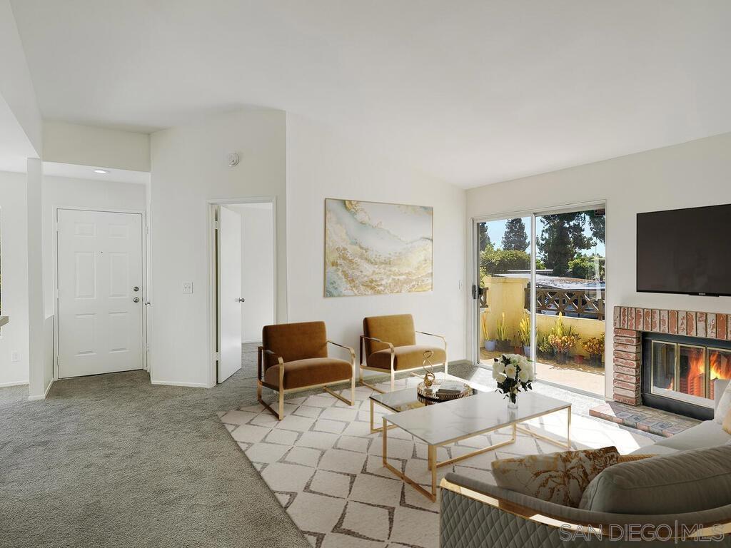 Don’t miss this must-see opportunity at 761 Brookstone Rd #203! This bright and spacious 3-bedroom, 2-bath corner condo offers 1,096 sq. ft. of comfortable living on the second floor. The open living room features soaring vaulted ceilings, a cozy fireplace, and plenty of natural light, creating a warm and inviting atmosphere. Additional highlights include in-unit heating and air conditioning, a stacked washer and dryer, and a well-maintained interior that’s move-in ready yet full of potential to make it your own. The home also comes with an assigned carport space that includes a storage cabinet, plus an additional uncovered parking space available by permit. The lifestyle here is just as impressive as the home itself. Residents enjoy two sparkling pools, a Junior Olympic–sized pool with lap lanes, tennis and pickleball courts, a basketball court, a playground, and a clubhouse for gatherings. At the heart of the community is a tranquil 14-acre lake with walking paths, paddleboats, fishing, and an exclusive beach club. HOA dues cover water, trash, and common area maintenance, adding extra convenience. Conveniently located near top-rated Eastlake schools, shopping, dining, parks, and with quick access to Interstate 125, this home offers both comfort and lifestyle. A rare find in a highly desirable community this is one you’ll want to see right away!