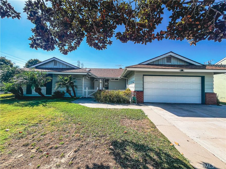 Beautiful Corner-Lot Home in the Sought-After Stardust Tract 

Nestled on a quiet interior street in the highly desirable Stardust neighborhood, this charming four-bedroom, two 1/2 bath home sits on a spacious corner lot and is served by Fountain Valley’s top-rated schools. Step through the gated courtyard and double-door entry into a bright, inviting living room featuring a cozy brick fireplace, large windows, and plenty of natural light overlooking the tranquil backyard. The upgraded kitchen offers shaker-style cabinets, quartz countertops, stainless steel appliances, a modern backsplash, and a convenient dry bar—perfect for your morning coffee. Adjacent to the kitchen is a generous dining area that could also serve as a family or sitting room, complete with French doors leading to the covered back patio.

Enjoy outdoor living year-round in the private backyard featuring a lush lawn, covered patio deck, additional side patio ideal for barbecues, and mature fruit trees including apple, orange, and fig. The primary suite offers privacy with dual closets and an updated en-suite bathroom featuring a walk-in shower and modern vanity. Three additional bedrooms share an upgraded full hallway bath with a tub/shower combo. Additional features include solar panels, recessed lighting, scraped ceilings, crown molding, mirrored closet doors, skylights, ceiling fans, and newer dual-pane windows. Just steps from Harper Park and playground, this home is also close to award-winning schools, beaches, shopping, and dining at Bella Terra, Pacific City, and Main Street. Convenient access to freeways, PCH, and nearby attractions like HB Central Park, Meadowlark Golf Course, and the OC Fairgrounds make this an exceptional opportunity. Homes in this location rarely come on the market—don’t miss your chance to enjoy the best of California coastal living!



****WASHER AND DRYER INCLUDED - HOME HAS SOLAR****