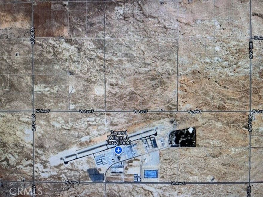 2.5 acres of industrial use land, located just North of the General William J. Fox Airfield. This parcel is situated in a desirable area, close to Antelope Acres and the Apollo Community Regional Park. Several distribution centers have already opened in the area, including Rite Aid and Michaels Crafts, with several other large name brands having purchased land in the area recently. The parcel is also not too far from the 14 freeway and is attractively priced for the area, based on recent sales.