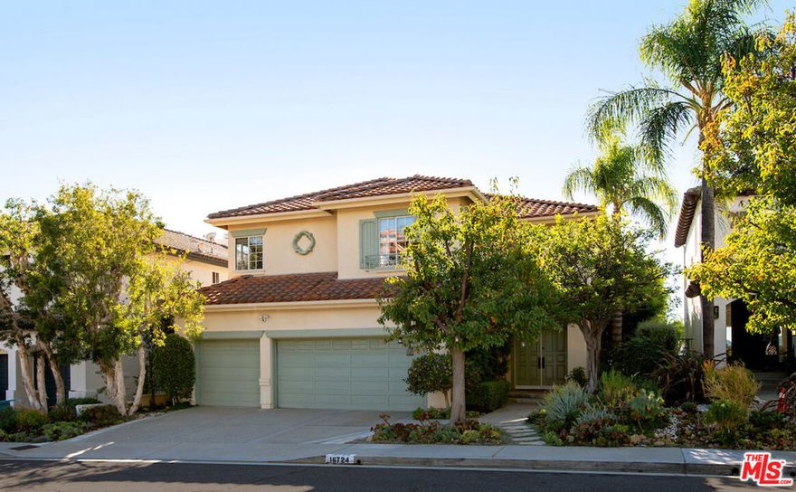Welcome to this beautifully maintained and extensively remodeled residence in the highly sought-after Summit Highlands community. Renovated in 2021 with premium finishes and exceptional attention to detail, this home showcases Italian white oak floors throughout, lending warmth and sophistication to every room. Step through the dramatic two-story entryway into a sun-drenched formal living and dining area, ideal for elegant entertaining or everyday living. The heart of the home is the chef's kitchen, featuring a 36" Wolf induction range, Wolf speed oven, Sub-Zero refrigerator, Bosch dishwasher, quartz countertops, electric blinds, and a built-in water filtration system, a perfect blend of style and function. Adjacent to the kitchen, the inviting family room is anchored by a striking black porcelain and stone gas fireplace, flanked by custom white oak built-ins, offering both warmth and practical storage. Upstairs, the primary suite is a private sanctuary with sweeping ocean and mountain views, a cozy sitting area with a marble gas fireplace, and a private balcony. The spa-inspired primary bath features Italian marble countertops, Carrara marble mosaic floors, a deep soaking tub, and elegant polished nickel fixtures. Two additional upstairs bedrooms offer comfort and flexibility, along with a convenient laundry closet equipped with brand-new LG washer and dryer. The 3-car garage has epoxy flooring and an EV charger on a 60 amp circuit.  Summit Club privileges include pool, spa, fitness center, basketball court, tennis and pickleball courts and a children's playground.  Lower Park access includes children's playground, jogging path with workout stations and off-leash dog park hours. Don't miss this incredible opportunity to enjoy all that the Highlands lifestyle has to offer.