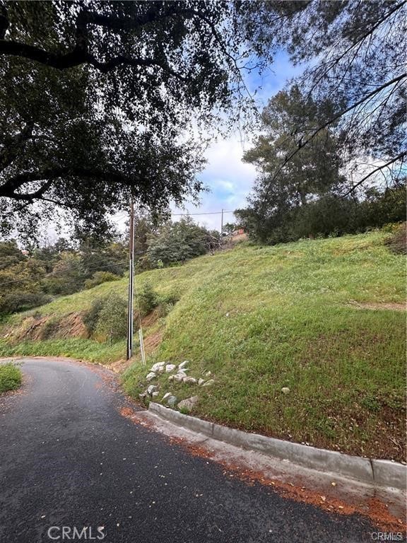 Build your own dream home - RAW LAND DEVELOPMENT OPPORTUNITY available perfect for a single residence overlooking canyons situated on an upper hillside. Seller financing available. Land survey available for reference. Convenient access to the 210 freeway. Portion of Lot 5, Tract No. 4442 and Portion of Lot 54, Tract No. 6591. Buyer/Buyer Agent to independently verify square footage, easements, permits to satisfaction. Information is deemed reliable but not guaranteed.