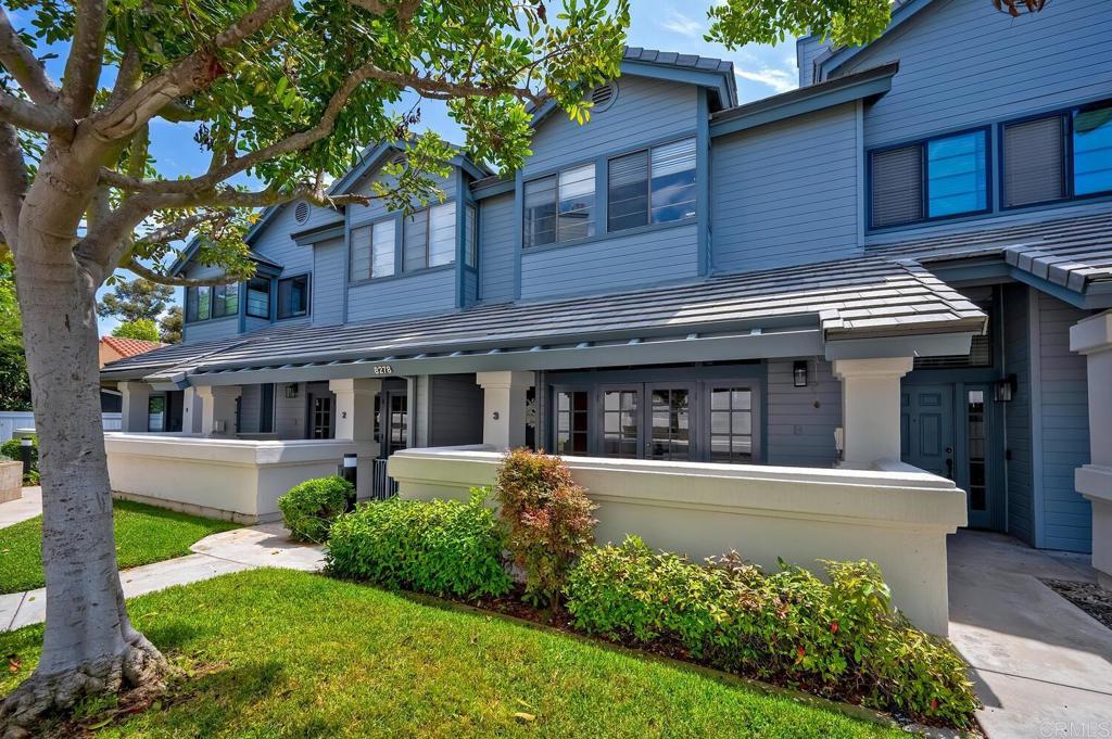 Super cute University City townhome located in the highly desirable Cambridge Terrace community. Only a couple of blocks from UTC. Close to lots of other shopping centers, freeway close, near UCSD, and La Jolla beaches. Freshly painted, new carpet. Living room with cozy fireplace. Front covered patio perfect for relaxing and/or entertaining. Dedicated formal dining area, and second informal dining area or bonus room area. Updated kitchen and bathrooms. Large primary en suite with walk-in closet, and nicely sized secondary en suite as well. Parklike setting/community. Community pool/spa. Community tennis courts and BBQ area. WELCOME HOME!
