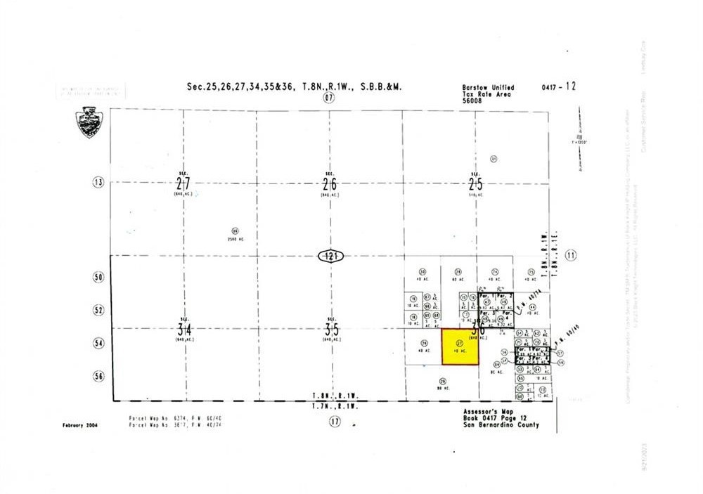 Welcome to a rare opportunity to own a sprawling 40-acre parcel of land in the heart of the picturesque Barstow, California. This land offers a secluded oasis of calm, allowing you to escape the hustle and bustle of city life. Zoned Resource Conservation (RC), this is a wonderful place to build a Single Family Ranch home, use for recreation, grow agricultural crops, and a variety of other uses. Approximately 6 miles from Slash X Ranch Café, that has evolved into a beloved destination for those seeking a true Western experience and has become a favorite pit stop for offroad enthusiasts, dirt bikers, and dune riders. Its strategic location makes it a hub for adventurers exploring the vast desert landscape. Nearby neighbors are 26920 Norwood Ln and 27092 Norwood Ln. This is priced for a quick sale, make an offer now!