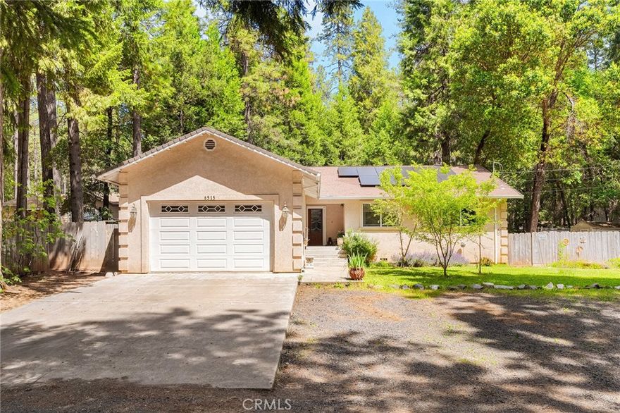 RARE 4-BEDROOM HOME ON A BIG FENCED LOT!



Welcome to a home that’s full of personality and thoughtful updates. Inside, you’ll find fresh interior paint, updated faucets, new toilet seats, and real hardwood floors (just 5 years old). The kitchen pops with dark cabinets and tile floors, while the roomy living area features a cozy wood-burning stove and big sliding glass doors leading to the backyard.

All four bedrooms are spacious with great closets—especially the primary suite, which has double closets, backyard access, and a private bath with a jetted tub and stylish tile.

The seller is including all appliances—even a new dryer—and has stayed on top of pest and HVAC service. A new septic pump was just installed and serviced in May. The roof was inspected before brand-new solar panels went up in late 2023.

Step outside to a fun and private backyard with a big pergola, above-ground pool, horseshoe pit, and plenty of space to relax. There’s even a transfer switch ready for a generator. Love to garden? You’ll find raised beds bursting with herbs and veggies, plus fruit trees in the front yard. RV parking? Yep, there’s room for that too.

This place has it all—inside and out. Come see it today before it’s gone!