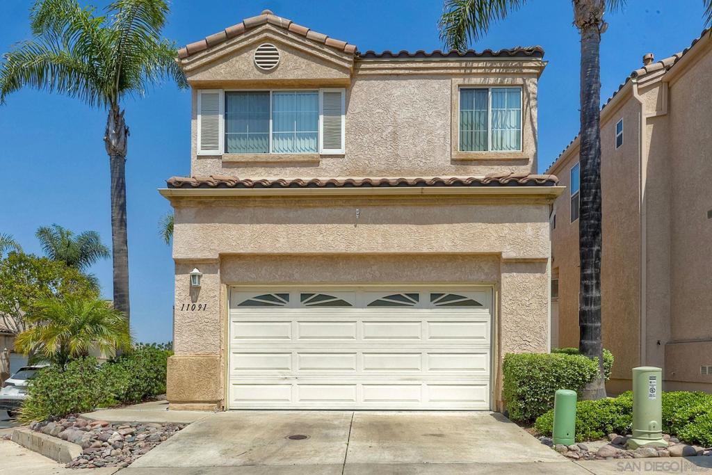 The perfect blend: Centrally located near schools, shopping centers, tech hubs, and major freeways. Location, style, and comfort await you in the gated community of Casablanca. With three bedrooms and an open floor plan, this home offers both comfort and convenience. It has been freshly painted, and the kitchen cabinets have been refinished. The living room with a fireplace seamlessly connects to the dining area, ideal for entertaining. The kitchen is open to the main living space, and there is a walk-in pantry. You will find the laundry room upstairs. Clean termite report, the work has been done and certified. Brand new A/C unit. The fenced backyard with a covered patio is perfect for cozy gatherings or weekend BBQs. There is a two-car garage. This home is located on a corner lot.