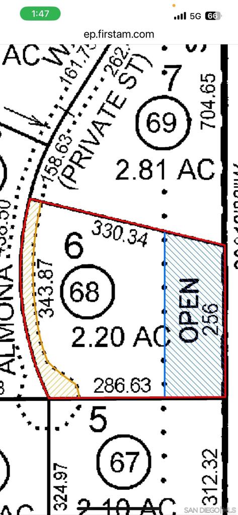 Valley Center - Land