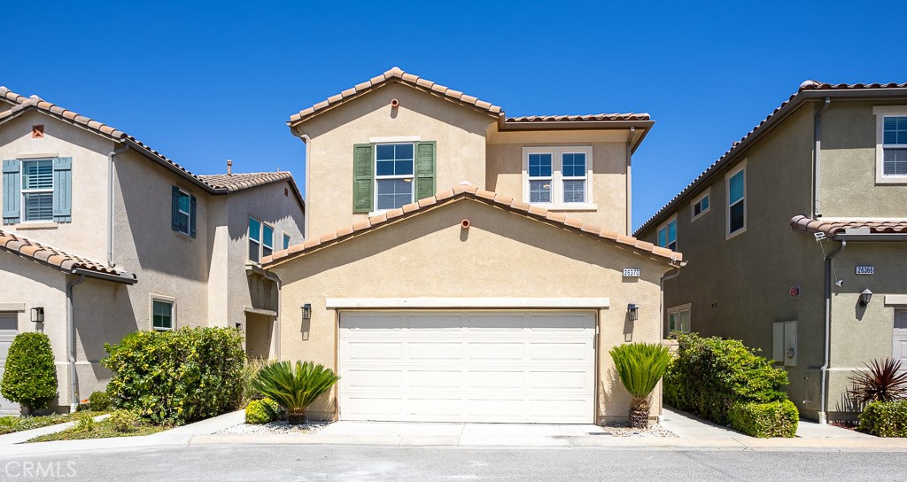 Welcome to this wonderful view home in the Gated Community of Valle Di Oro! Step into this beautiful four-bedroom, three-bathroom home, nestled in a secure and serene cul-de-sac. With several modern upgrades already completed, this home offers the perfect blank canvas for your personal touch. Upon entry, you're welcomed by a bright, open-concept layout that’s ideal for entertaining. The spacious living and dining areas flow seamlessly, filled with natural light and designed for comfort and functionality. The chef’s kitchen is a true highlight—featuring brand new Calacatta quartz countertops, a full tile backsplash, sleek stainless steel appliances (including a stove, dishwasher, and microwave), recessed lighting, and a contemporary sink with a modern faucet. Upstairs, you’ll find new plush carpeting throughout the hallway and all four bedrooms. Each bedroom includes mirrored closet doors and brand-new ceiling fans for added comfort. The primary suite is a peaceful retreat, offering gorgeous mountain and palm tree views. The en-suite bathroom boasts a separate tub and shower, new quartz vanity tops, updated plumbing and light fixtures, and designer mirrors—blending luxury with practicality. Step outside to a cozy yet inviting backyard—perfect for enjoying sunsets and views. Located at the end of a quiet cul-de-sac, the home offers ample guest parking and a true sense of privacy. A commuter’s dream, with quick access to the 14 Freeway, and just minutes from local eateries, shopping centers, and daily conveniences. The HOA amenities elevate your lifestyle with a sparkling community pool, relaxing spa, outdoor BBQ area, and security services. Don’t miss this incredible opportunity to own in one of the most desirable communities in the area. Welcome home!