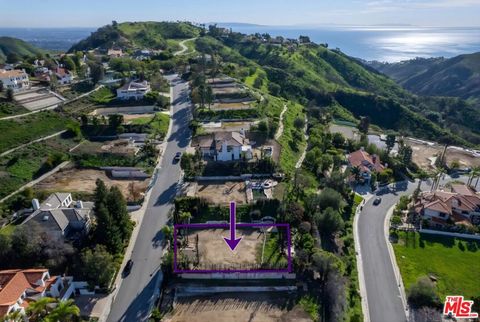 16780 Monte Hermoso Drive Pacific Palisades CA 90272