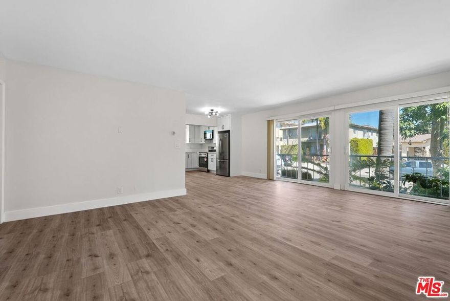 Beautifully remodeled STREET FACING unit in the heart of West Hollywood! Relax and entertain in style all while being steps away from vibrant Santa Monica Boulevard. Equipped with brand new appliances, these units have been tastefully remodeled to elevate your every day. Enjoy the convenience of in-unit laundry, ample closet space and central HVAC. With two assigned garage parking spaces, secure gated access and beautiful views of the hills within reach, you will want to make this space your own.