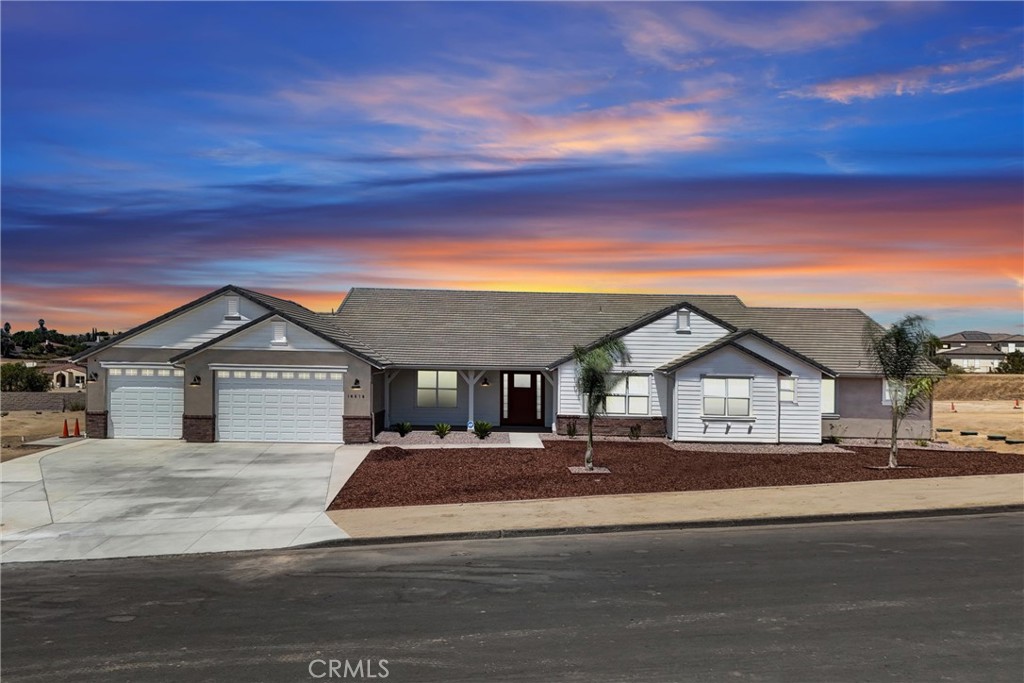 Fully upgraded model like home in Mockingbird Canyon has it all! With 5 bedrooms, 4.5 baths, and 4,633 sq ft of single-story living, this home offers plenty of room to enjoy life and entertain in style. The home is new with an incredibly well thought out floorplan. You’ll love the size of the rooms, the location of bathroom and overall design of this rare home. The kitchen is equipped with brand new high end appliances, a beautiful island, walk-in pantry, built-in fridge, and counter space. You also get a chefs pantry perfect for entertaining. The primary suite is a dream with spa-like bath, walk-in shower, pretty vanity area, and your dream closet. Set on a 52,272 sq ft lot, the backyard is a blank slate, perfect for a pool, garden, or even adding up to two ADUs. Plus, there’s a 4-car garage and a charming farmhouse exterior.
