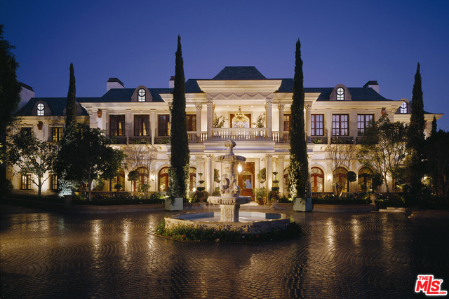Le Belvédère---With stunning 280° city views, aprx 35,000 square foot, 2.2 acre French inspired Chateau has it all. Private, walled and gated with exceptional entertaining areas, exquisite design and detail. Professional screening room, grand ballroom, 5,000 bottle wine cellar, 2 sumptuous master suites, 8 additional bedrooms, beautiful grounds with fountains, loggia and terraces, infinity pool, spa, 14 fireplaces, elevator, Moroccan inspired room, Turkish hummam, gym, commercial kitchen, swan pond, and so much more. Le Belvédère is a place of magic. A fully-realized dream estate. Shown to pre-qualified buyers only.