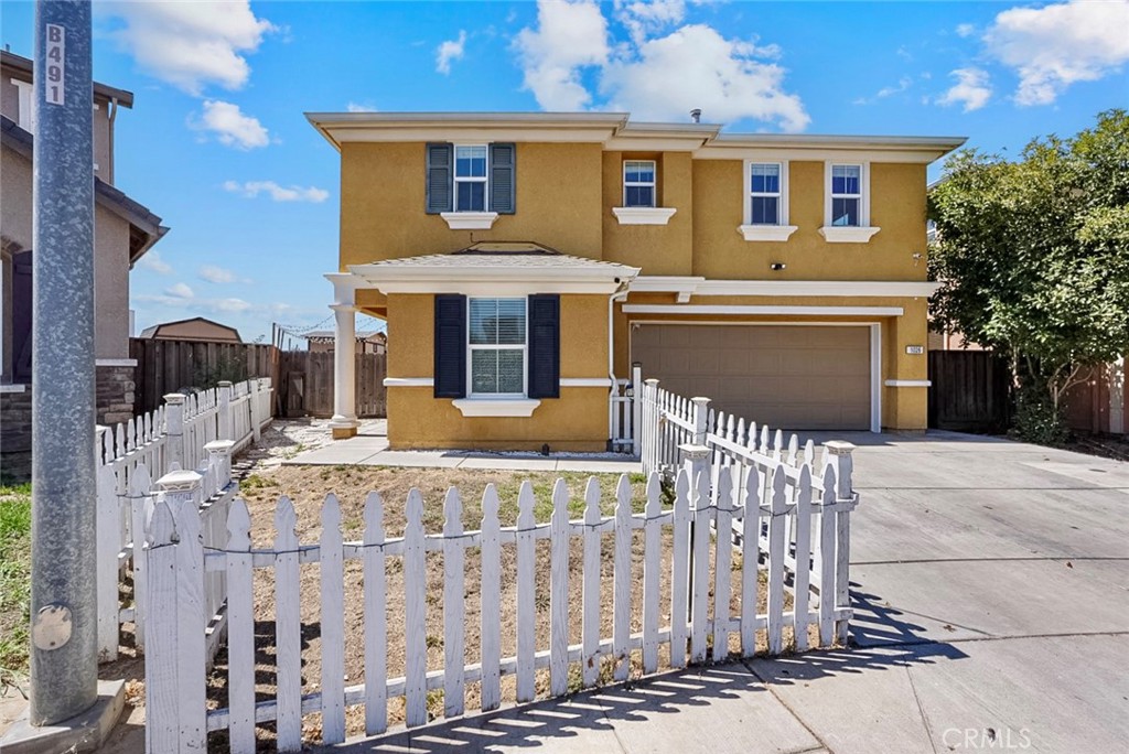 Beautiful Two-Story Home with Paid Solar in Madera! This stunning 4-bedroom, 3-bath residence offers 2,126 sq. ft. of living space. Lot offers a low-maintenance yard—perfect for easy living. The bright, open floor plan flows seamlessly from the spacious living area to the modern kitchen, ideal for both entertaining and everyday comfort. Upstairs, you’ll find generously sized bedrooms, including a private primary suite with a walk-in closet. With paid solar, you’ll enjoy energy savings year-round. Located in a desirable neighborhood close to schools, parks, and shopping, this home blends style, efficiency, and convenience. Don’t miss the opportunity to make this move-in-ready gem yours!