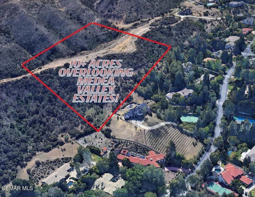 Rare 10-Acre Hilltop Lot with Sweeping Views in Coveted Agoura Hills. Very minimum grading! An exceptional opportunity awaits atop Medea Valley in Agoura Hills--10 acres of prime land offering a unique blend of development potential and luxury living. With approximately 1.4 acres of flat, buildable space, this elevated parcel boasts unobstructed panoramic views of rolling hills and neighboring multi-million dollar estates.Whether you're a developer seeking your next high-end project or a discerning buyer looking to build a custom dream home, this lot offers unmatched value and versatility. The natural elevation provides privacy, tranquility, and breathtaking sunsets, while the expansive acreage allows for creative architectural possibilities, resort-style amenities, and generous open space.Situated in a prestigious enclave of Agoura Hills, just minutes from award-winning schools, upscale shopping, dining, and a short drive to Malibu beaches and the 101 freeway--this location blends rural serenity with urban convenience.Don't miss this rare chance to own a piece of Agoura's most desirable landscape--ideal for crafting a signature estate or premium investment property.*Unincorporated LA County - Not in coastal!Seller MOTIVATED!!!
