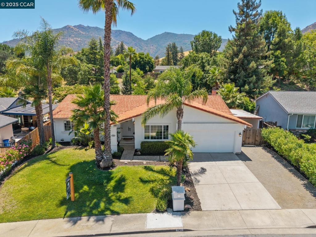 Don't let this single story home get away! Live in one of the most desirable/safest cities! This unique updated home with over 2,000 sq ft is ready for you to make it yours. 4 bed 2.5 bath in the wonderful neighborhood of "Regency Wood's". Move-in & host your parties for the summer. Enjoy over a 1/3 acre - park like backyard with fruit tress, plenty of room for planting your own garden, possible boat, RV parking, extra shed, endless views of the Mt. Diablo mountains, a basketball 1/2 court, plenty of grassy area, room for a "new" pool if you wish, design your outdoor kitchen, just the way you want it. Grab your favorite beverage and enjoy the views while taking a ride on the double swing. Love the Quail birds that pop out to say Hi!. The possibilities are endless. Sunrise/sunset strolls along the trails can take you to the Mt. Diablo mountains, downtown restaurants or the many city events, schools/parks....lots for you to discovery. Did someone say Bocce Ball...Oh yes..the leagues are some of the best.