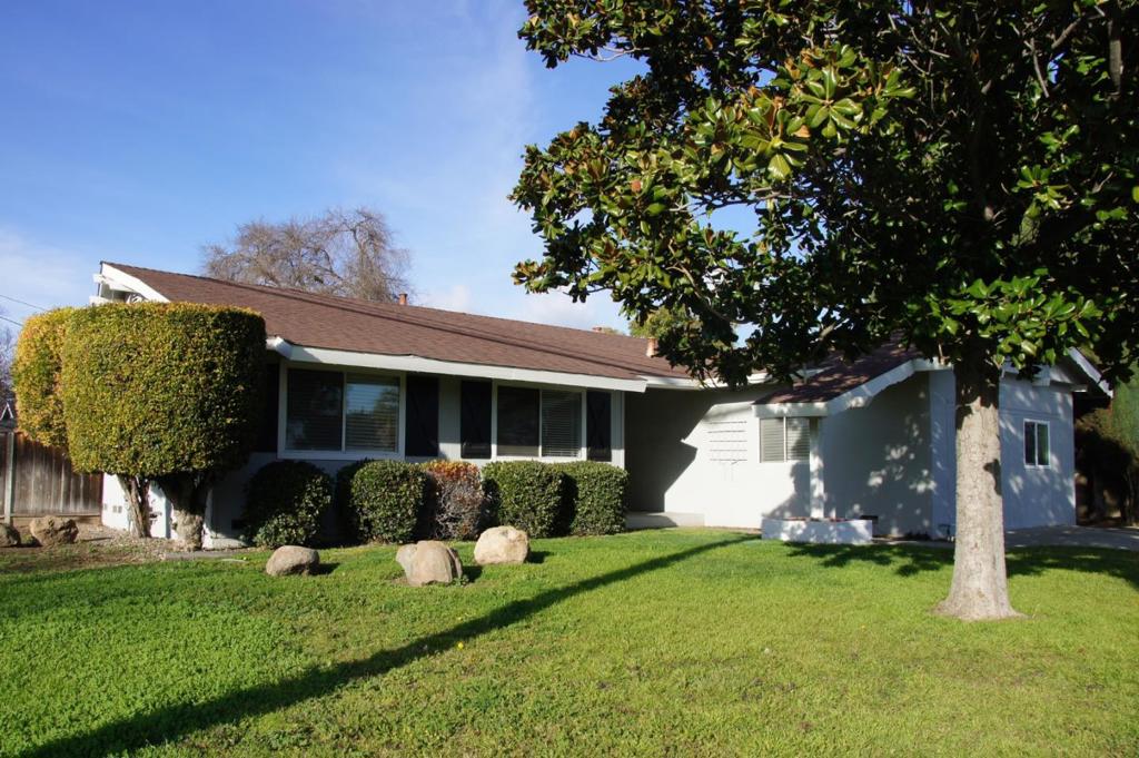 Beautiful, 3 BR, 2 BA home w/ great floor plan in coveted Willow Glen neighborhood on large corner lot. Hardwood floors and beautifully updated throughout with recessed lighting, baseboards, crown molding and wainscoting. Large Master Bedroom features his and hers closets. Central AC. Separate laundry room with washer and dryer. This house does not have a garage. It was converted to two extra rooms that can be used for Office/Den/Studio/Playroom. Large, amazing backyard perfect for entertaining. Automatic sprinklers and fruit trees. Great, central location convenient to shopping (Target, Zanattos), restaurants (Giorgios) & great freeway access to all Major Silicon Valley Companies. This is simply the perfect place to call home!