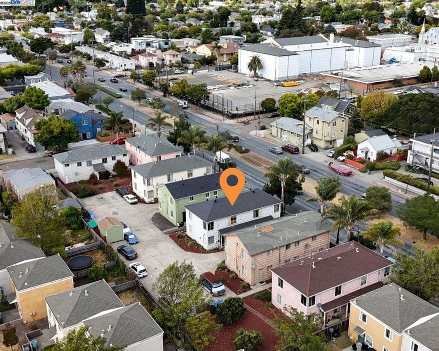 This striking quadruplex boasts 2,486 sq ft of living area on a generous 4,346 sq ft lot, offering a rare combination of income potential, flexibility, and outdoor space. Each unit is designed to capture natural light, highlight architectural character, and accommodate modern finishes. The expansive lot allows for private patios, shared garden courtyards, or tranquil green zones—ideal for tenant enjoyment or creative outdoor enhancements. Nearby, you’ll find terrific transit connections, neighborhood cafés, eclectic shops, and cultural amenities associated with Berkeley’s vibrant character. Whether for an investor or an owner-user, this quadplex offers standout scale, location, and potential in one of the East Bay’s most dynamic enclaves.