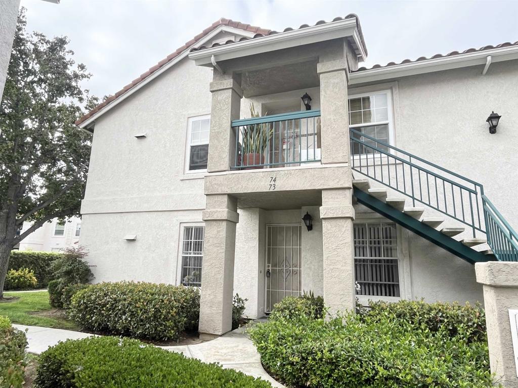 Great opportunity.... 2 bedroom, 2 bath, ground level condo in the desirable Mira Mesa Summit Ridge Complex. This unit is located in a quiet area of the complex. Large patio with storage over looking the complex community pool. Laminate wood floors throughout the living room and dining room. Dual main bedrooms with bath. Central heating and A/C. Indoor Washer and dryer , assigned carport parking space with plenty of street parking. Complex amenities includes pool, hot spa and an exercise room. Convenient location, Close to schools, I-15 & 805, shopping centers and restaurants .