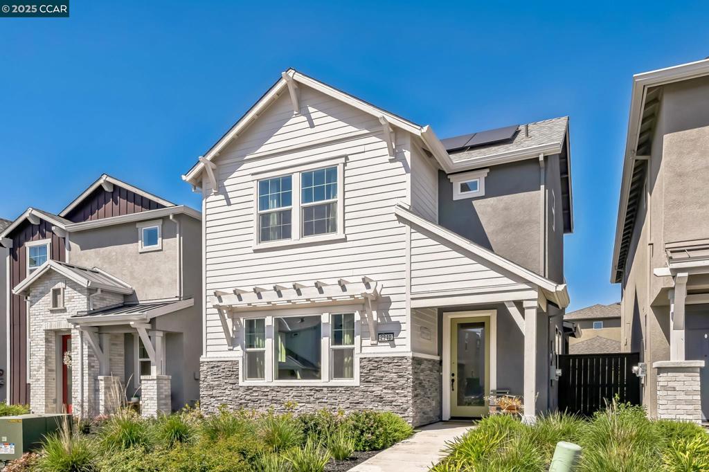 This beautifully upgraded home stands out from others in the neighborhood with modern enhancements throughout. Featuring 3 spacious bedrooms and 2.5 bathrooms, this residence offers an open-concept layout flooded with natural light—perfect for both everyday living and entertaining. The stylish kitchen boasts updated appliances, ample storage, and a welcoming dining area. Additional upgrades include solar panels for energy efficiency and an EV charger conveniently located in the garage—ideal for the eco-conscious homeowner. Step outside to a private backyard oasis, perfect for relaxing evenings or weekend gatherings. Located in a quiet, family-friendly community near parks, shopping, and major freeways, this is a rare opportunity to own a move-in ready, thoughtfully upgraded home in the heart of Sacramento. Don’t miss out—schedule your private showing today!