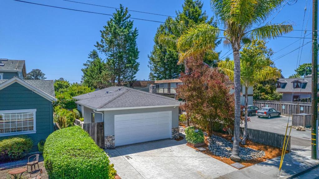 Amazing home in wonderful Seabright. This is the opportunity to move to one of the most desirable neighborhoods in Santa Cruz. The home is filled with natural light, features two bedrooms and 1 & 1/2 baths. The kitchen is light and bright with an adjacent dining area that opens through a sliding door to the yard. The kitchen dining area opens to the living room which is great feature for entertaining. This home has an excellent floor plan. There is an abundance of storage in the large (480 square foot) full sized two car garage with laundry hookups. The kitchen door opens into the garage for easy access. There is also off-street parking. The home exudes "cute." The Seabright neighborhood is the gateway to the Santa Cruz Yacht Harbor, Twin Lakes Beach, Seabright ("Castle") Beach, suburb local restaurants, bakeries, coffee houses, and shopping. When living in Seabright everything you need for a great quality of life is close at hand.