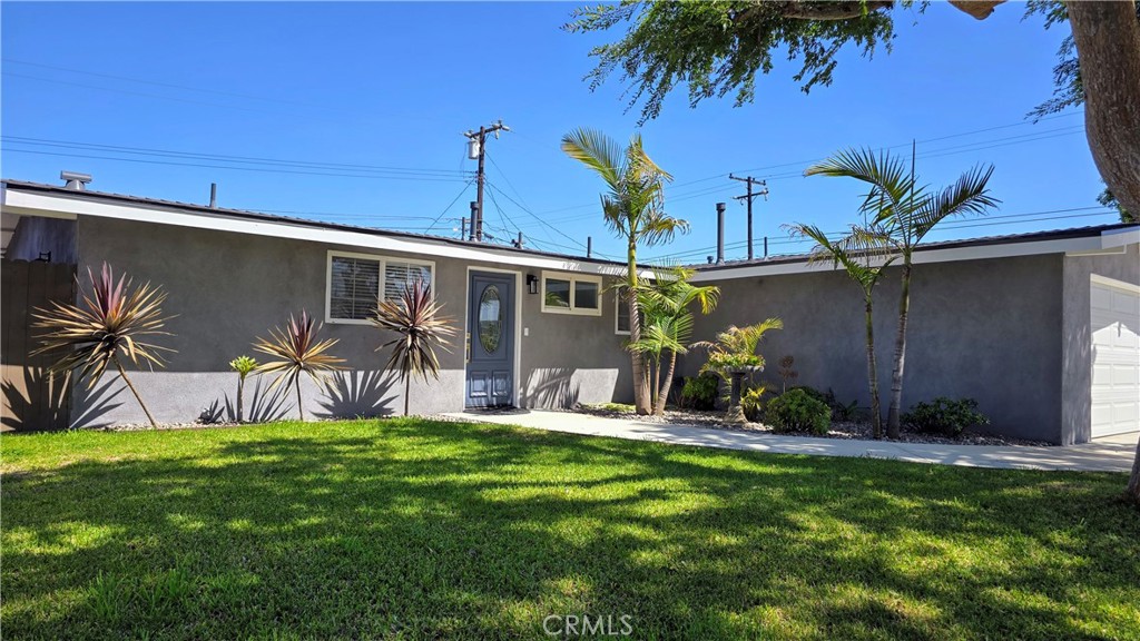 Beautifully Remodeled Home in a Prime Costa Mesa Cul-de-Sac
Welcome to this beautifully remodeled 4-bedroom, 2-bathroom home, perfectly situated in a peaceful cul-de-sac in the heart of Costa Mesa. This property combines modern comfort, stylish design, and lasting quality to offer a truly move-in ready experience.
Enjoy the peace of mind that comes with a brand-new 30-year roof, upgraded electrical wiring and main panel, new copper plumbing, and new gas line. Inside, the home features all-new insulation, drywall, and energy-efficient LED recessed lighting throughout. Every outlet, switch, and door has been replaced, ensuring a fresh and turnkey finish. Plus, with central heating and air conditioning, you’ll stay comfortable all year long.
The open-concept kitchen is both functional and inviting, showcasing elegant white cabinetry, sparkling quartz countertops with a full backsplash, a farmhouse style sink, and brand-new stainless-steel appliances.
Both bathrooms have been thoughtfully updated with custom tile work, new bathtubs and shower pans, modern vanities with LED mirrors, and sleek fixtures.
The cozy living room is enhanced by cathedral ceilings and a beautifully finished ambient fireplace—creating a warm and welcoming space for relaxation or entertaining guests. Brand-new engineered flooring flows throughout the home, complemented by new baseboards, mirrored closet doors, and fresh interior and exterior paint.
Step outside to discover a beautifully updated outdoor area featuring newly finished hardscaping and a durable concrete driveway. These improvements not only enhance the home's curb appeal but also provide a practical, low-maintenance space perfect for everyday living and entertaining.
Don’t miss the opportunity to make it yours!