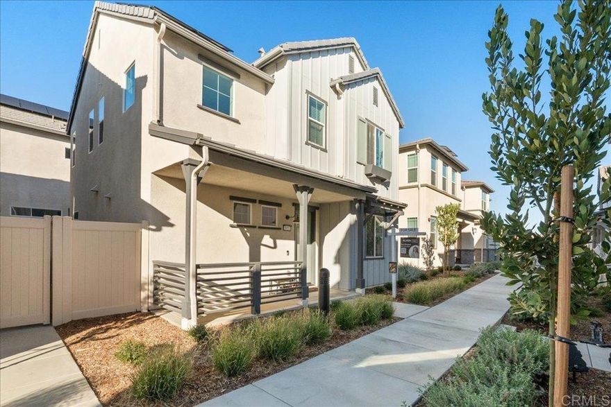 This beautifully built fully detached condo lives just like a single family home. Boasting a number of high-end upgrades, owned solar, tankless water heater, dual zoned air conditioning and energy efficient vent fan - Perched in the exclusive Blossom enclave of Sommers Bend.  Step inside to a light-filled, open-concept layout, luxury vinyl plank flooring, and a chef’s dream kitchen featuring high end quartz countertops, full slab backsplash, custom soft closing cabinets, waterfall island, and a walk-in pantry. Even more upgrades include motorized blinds, high-end appliances, Belgard landscaping, and electrical upgrades. No expense spared—photos can only begin to capture the craftsmanship and detail throughout. A sleek electric fireplace creates a cozy yet modern centerpiece in the living space.  The layout is ideal for families or remote professionals—with a first-floor bedroom and full bath for guests, kids, or a home office. Upstairs offers a luxurious primary suite with an upgraded barn door, Jack-and-Jill bedrooms, and a spacious modern laundry room with built-in sink.  This is a smart home with built-in WiFi access points for long range connectivity and Cat 6 outlets, Ring doorbell, keyless entry, and a wifi-enabled garage door.    Great OUTDOOR SPACE Belgard pavers and a robust drainage system to maintain the integrity of the paver system and foundation.    Key features include:  EV Charging  Custom cabinets and countertops WiFi Smart Blinds  All floor areas upgraded with premium floor, tile or carpet.    Sommers Bend Community amenities includes new parks, a hot tub/spa, a large swimming pool, pickleball courts, table tennis, a covered patio area, a BBQ area, a garden area, a firepit, a clubhouse with a reception area, a gym, and two indoor gathering areas (one with a kitchen).