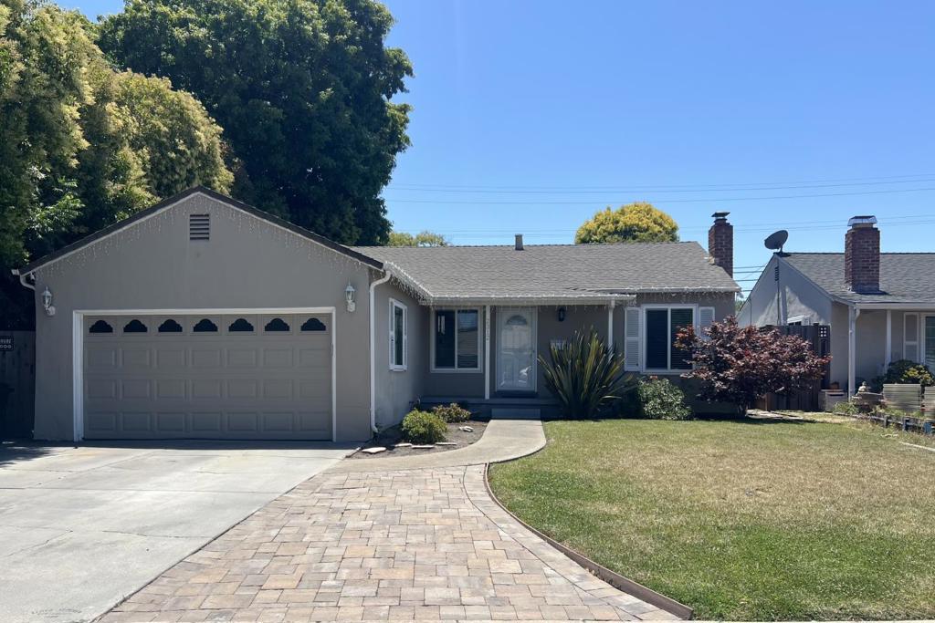 Get your start to homeownership in the vibrant Cory neighborhood with this move-in ready gem! This charming 3-bedroom, 1-bath home offers 1,134 sq ft of living space on a spacious 5,980 sq ft lot. Built in 1950, the home blends classic appeal with modern touches. The freshly painted exterior features a stylish modern farmhouse palette, while the interior shines with fresh paint and a beautifully updated bathroomcomplete with new cabinetry, granite countertops, and a re-glazed tub. Whether you're looking to settle in or envisioning future expansion, this home offers endless potential. Enjoy summer gatherings around the immaculate backyard pool, perfect for entertaining family and friends. Ideally located within walking distance to Valley Fair and Santana Row, and offering quick access to SCU and highways 280, 880, and 17, this is an exceptional opportunity for first-time buyers or investors alike!