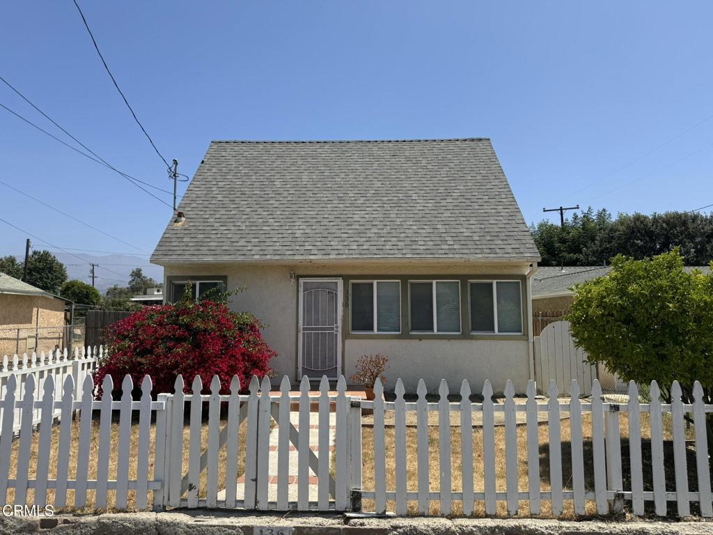 Remodeled 2 bedroom, 1 bathroom home with fenced front and backyard. 1 car garage detached garage. Laundry room. All utilities tenant responsibility. Security deposit equal to one month's rent.