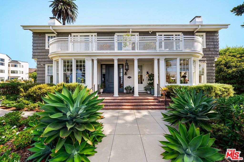 A once-in-a-lifetime, irreplaceable ocean-view, 401 Ocean blends timeless heritage with modern vision to offer a rare opportunity for premier coastal living at an address steeped in Santa Monica history. Set just above the bluffs with panoramic views of the Pacific, this residence combines historic character with contemporary elegance. Originally part of the Henry Wyse / Charles Morris House designed in 1910 by noted architect Robert D. Farquhar, the home carries forward a refined Colonial Revival and Craftsman influence while embracing the finest modern finishes. White oak flooring, motorized shades, and expansive light-filled interiors create a versatile canvas, while the chef's kitchen features custom Italian cabinetry by Axis, striking stone countertops, and professional-grade appliances from Wolf, Sub-Zero, and Miele. Bathrooms are elevated with detailed stone and tile work alongside fixtures by Brizo, Rohl, Newport Brass, and Toto. Designed for seamless indoor-outdoor living, the home offers a generous patio and an expansive second-level terrace totaling more than 1,000 square feet of private outdoor space. Honoring its historic roots while reimagined for today, 401 Ocean sets a new standard for luxury oceanfront living in Santa Monica.