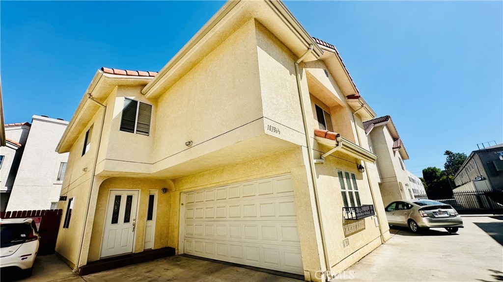 MUST SEE MOVE IN READY, Automatic Gated Community of 7 homes, 4 bedrooms 3.5 Baths 2054 sf townhouse with laminated wood flooring throughout the unit. Townhouse has no common walls. The kitchen has gas stove, dishwasher, micro wave and stainless steel refrigerator. Fireplace is located in the living room. All 4 bedrooms are upstairs, two are master suites. 3.5 Baths, all have granite counter tops. All bedrooms upstairs have high ceilings and ceiling fans. Master suite is very spacious with a huge walk-in closet. The master bath has a spa tub with separate shower stall. Living room and Family room are bright. The Family room have access to private patio. Perfect place for barbecue with friends. There is a small backyard by the dining area. Enclosed attached 2 car garage has storage cabinets. The complex is very well maintained. The unit is move-in ready. Come by and check out this sunny and bright townhouse!!