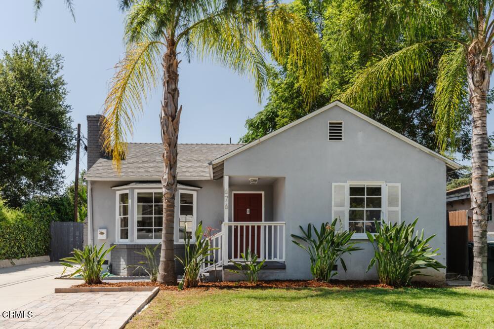 Located on a quiet tree-lined street, this charming traditional features a main house with 3 bedrooms and 2 baths along with a 1 bedroom ADU that has been recently constructed. Enjoy a bright living room where light streams in through a picturesque bay window highlighting a striking fireplace and its marble facade! The open-concept layout spotlights the generous kitchen that has been stylishly remodeled with two-toned shaker cabinetry, remarkable granite countertops, stainless steel appliances and a generous island! French doors off the back open out to a relaxing wood deck-perfect for entertaining! Off the main hallway, you will find 3 bedrooms and 2 tastefully remodeled baths, including your own primary suite! The pristine ADU is 494 sq.ft and has been built using classic finishes throughout. The spacious bedroom opens out to a private patio beneath the canopy of a majestic Oak tree. This space is ideal for guests or rental income!