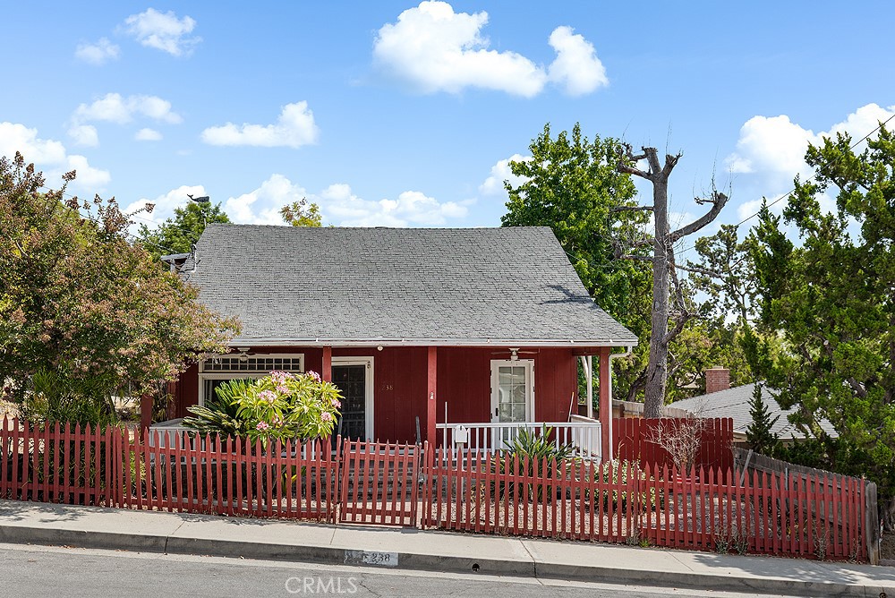 Opportunity awaits! Located in the heart of the charming town of Sierra Madre. This rare R-2 zoned lot is ready to make dreams come true. The original house was built in 1890 and is primed for its make-over. There are approved plans from the City Planning Commission. Built in 1988, the two-car detached garage has a large attached room that has many uses or can be part of the make-over. Enjoy being close to downtown with shopping, restaurants and the Sierra Madre Playhouse. Mount Wilson Trail is nearby for hiking. There is access to award-winning public schools. The property is most likely for an all-cash buyer or a lender may be able to provide "renovation financing". This is a unique opportunity to own a large lot in a great location with so many possibilities.