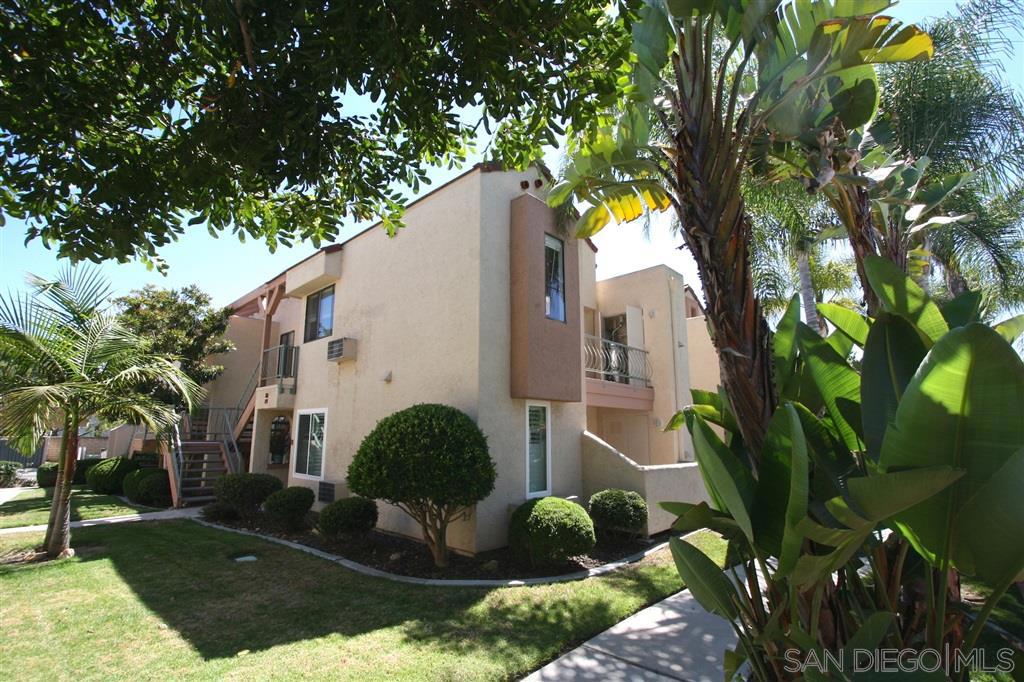 POOL VIEWS... Top unit, 2nd floor, corner unit with a lot of natural lights. Open space kitchen connected with living and dinning room. A/C wall unit, balcony, Wood floor, Poolside unit, Spacious rooms: 12X11 and 12X16. Property features swimming pool, Jacuzzi & 2 parking spots. Great school ratings. ONE BLOCK to shopping center: VONS, Starbucks, CVS, Marshalls, Bed Bath & Beyond, Sprouts, Red Lobster, 85 C, Target, Vinh Hung supermarket, Citibank, Big 5... More. Walk to schools, parks, Movie Theater