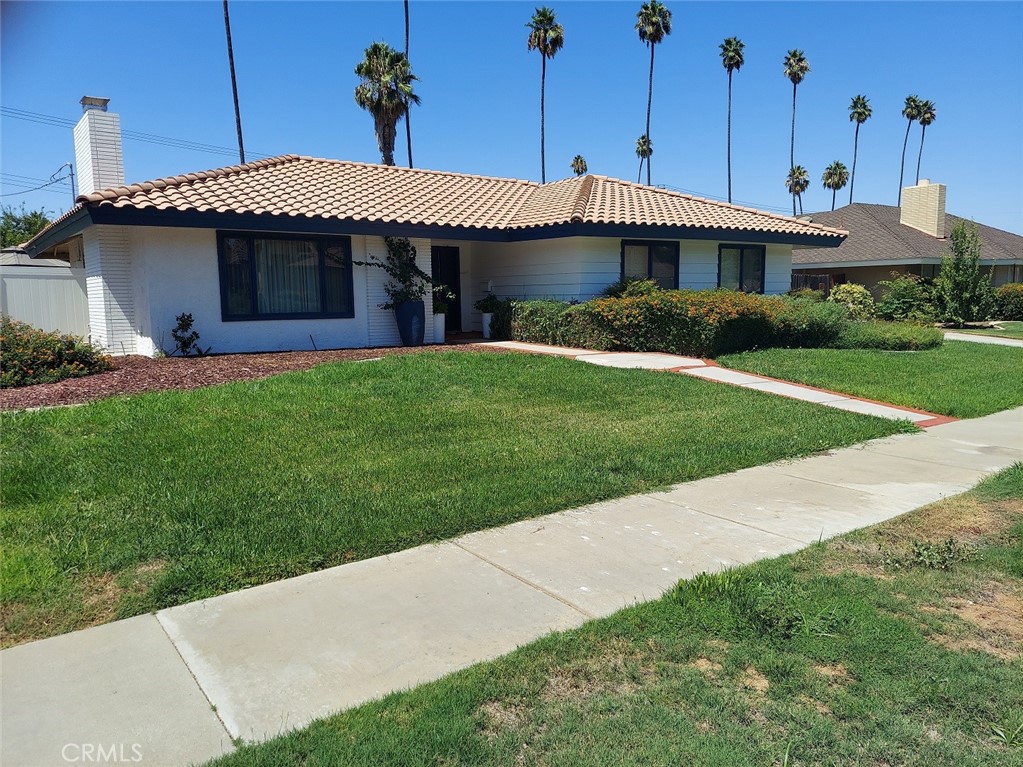 Great opportunity to own a well-maintained Canyon Crest home on a large lot. This home boasted of its pride of ownership from the lovely windows to its remote-controlled driveway gate. It offers an open floor plan with three bedrooms and two full bathrooms (which includes the primary bedroom suite area). The long driveway that leads to the rear detached garage offers ample space for extra cars and/or toys. The private rear yard, complete with a pool, is ideal for entertaining family and friends.