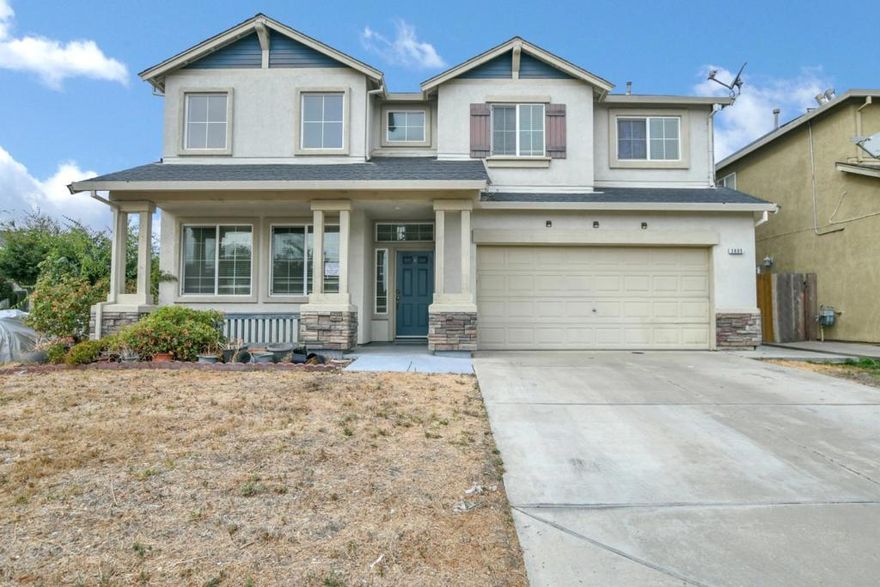 Welcome to this 4-bed, 3-bath, 2,555 sq ft gem with a 2-car Garage, this property presents exciting opportunity for rental income or ideal for first-time homeowners. This turnkey home is move-in ready to go, with it's high ceilings in the living room and a loft perfect for entertaining. Beautiful kitchen with a island. the backyard is large for a possable ADU. Also this home is a hop skip and a jump local shopping area.