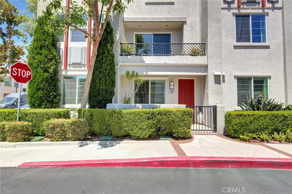 The Orchards in Upland is a wonderful community, located is proximity to downtown shops, entertainment, metro station and easy access to multiple freeway for commuters. This unit was a former model with many upgrades from the builder, plus other upgrades the owner has made, it still looks like a model, first time on the market since purchase. Excellent location on the complex, single story end unit, no stairs to deal with, easy access to unit including direct access through the garage also.
This unit Offers: Two bedrooms, two bath, dual pain windows, custom shutters, living room with a custom entertainment cabinet, kitchen equipped with all built-in stainless still appliances, granite counter tops, center island with stools and dishwasher. Dining area has a custom seating booth with drawers underneath and an oval table. Master suite with private bath and a walk-in closet with custom cabinets. This unit comes with a two car tandem garage which was just painted and new opener, fire sprinklers throughout.