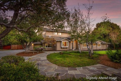 Photo of 50 Bear Gulch Drive, Portola Valley, CA 94028 (MLS # ML82039321)